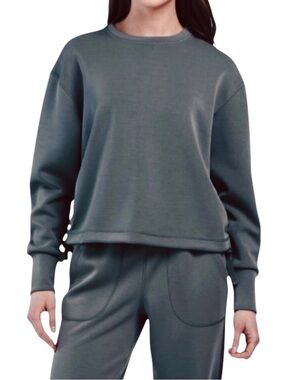 Bailey 44 Crewneck Sweatshirt Set in Charcoal